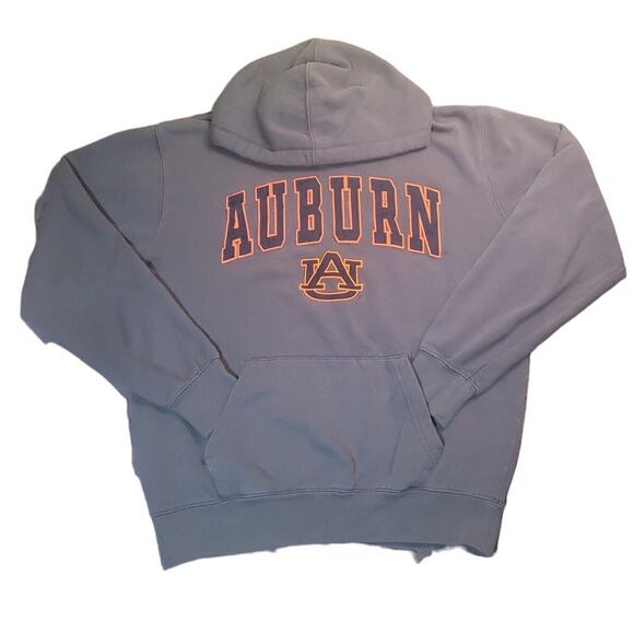 Vintage Stadium Athletics Auburn Gray/Orange Hoodie Sweatshirt Sz Small – EUC - Picture 4 of 11
